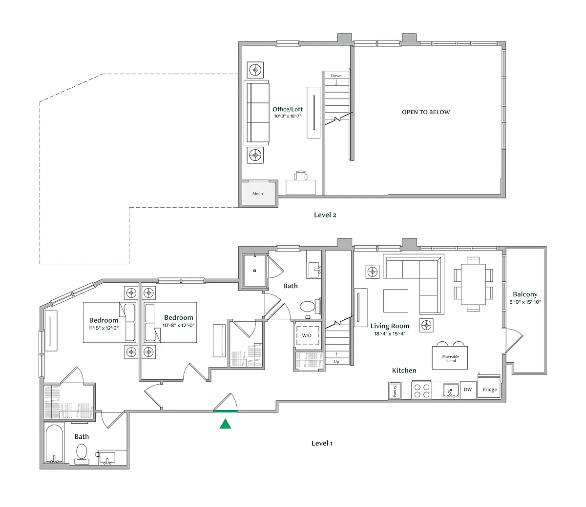 Floor plan B11-Loft