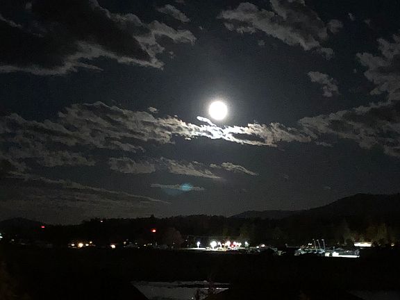 Full moon from the Deck