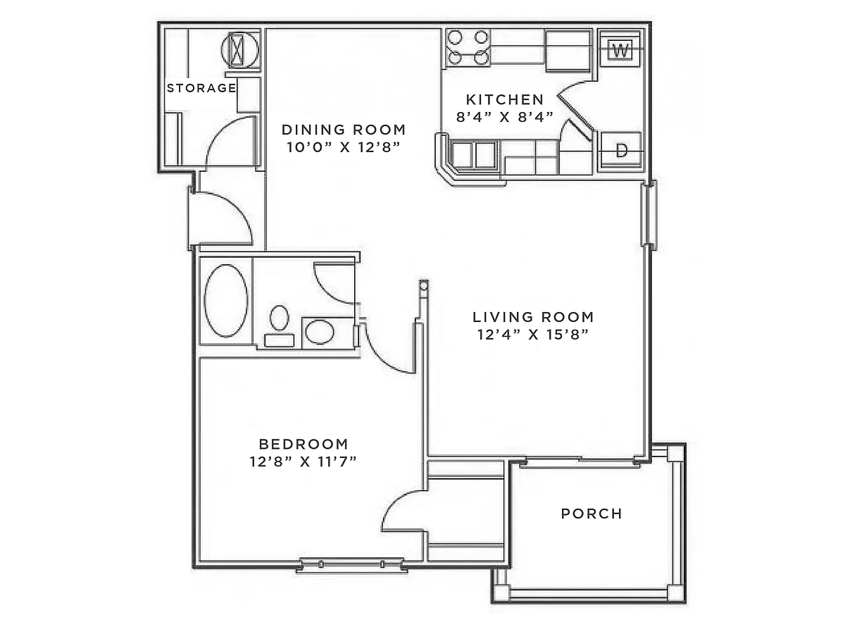 Floor plan Andover