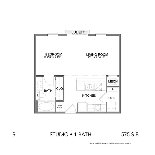 Floor plan HHS1