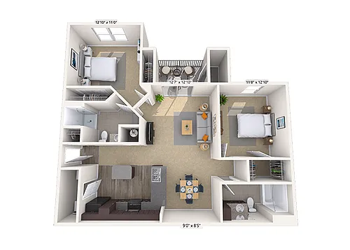 Floor plan Mira
