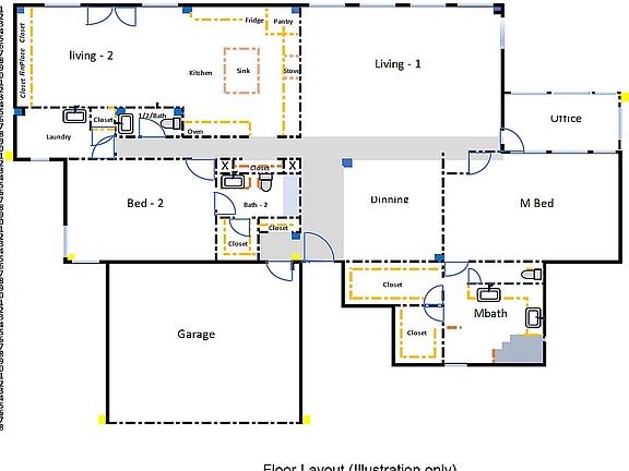 Layout (Illustration only)