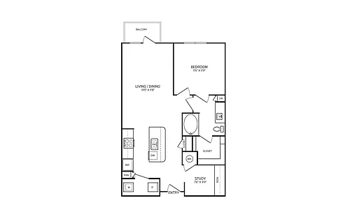 Floor plan A8