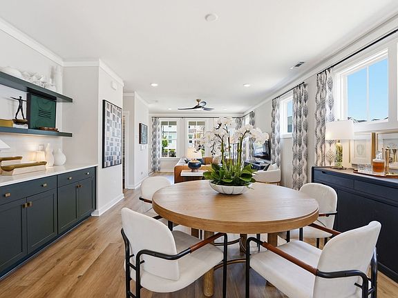 The main level of the Archer single family home by Brookfield Residential.