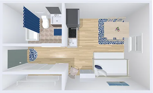 Floor plan studio 33