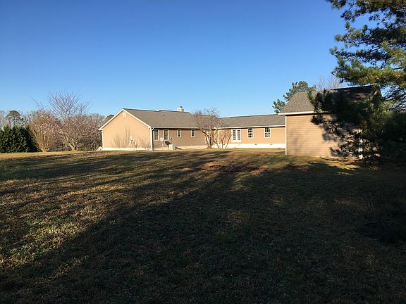 Small portion of back yard