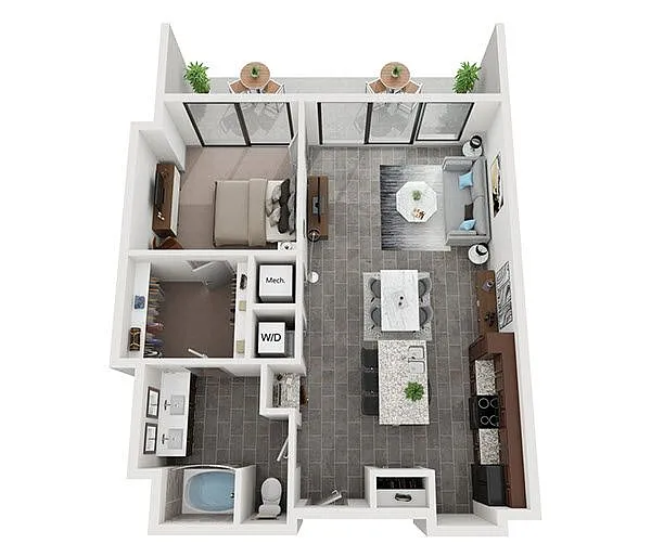 Floor plan Condrieu