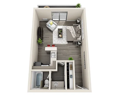 Floor plan Harbor (E1B-N)