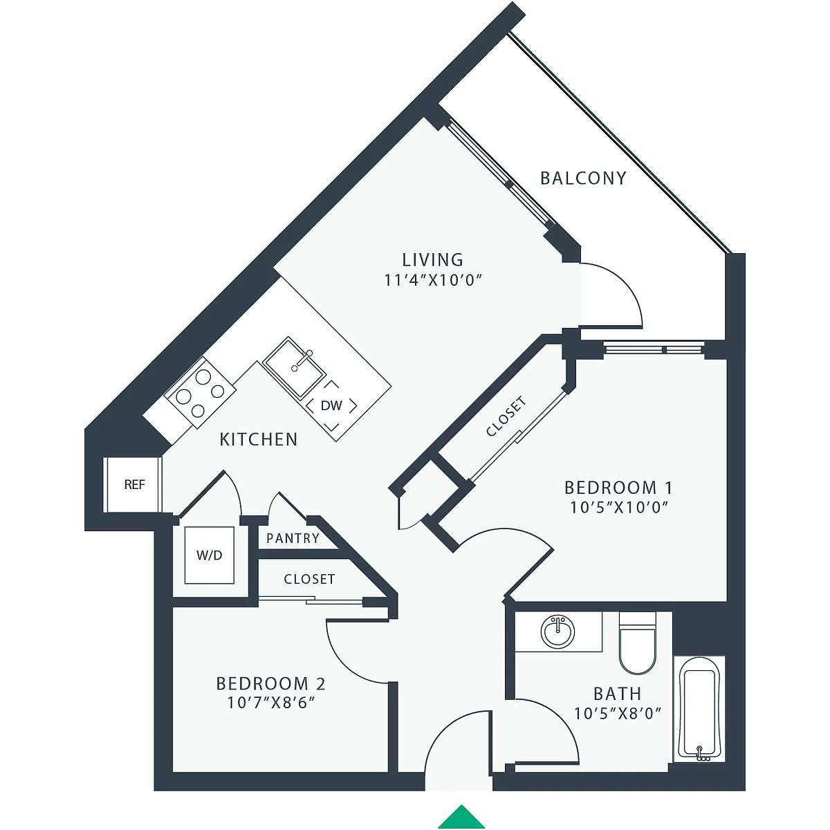 Floor plan B6