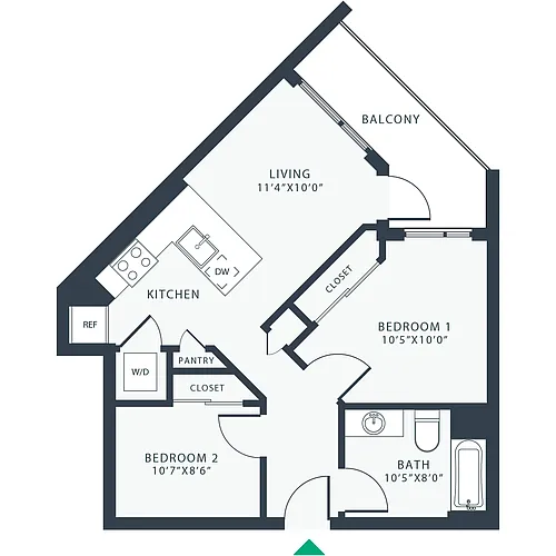 Floor plan B6