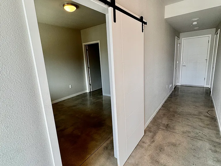 Ground floor bedroom/office with full bath.