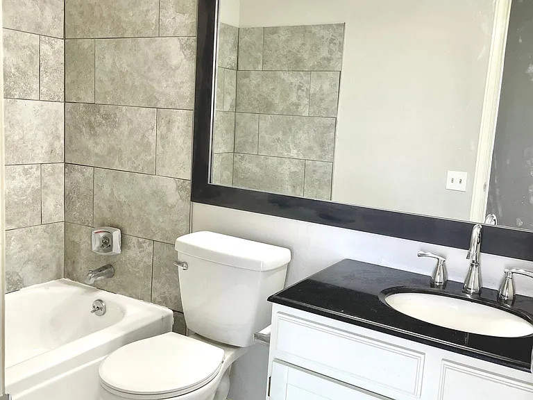 Master bath - newly renovated