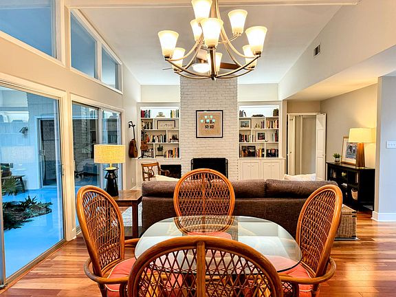 Large dining area opens to living room.