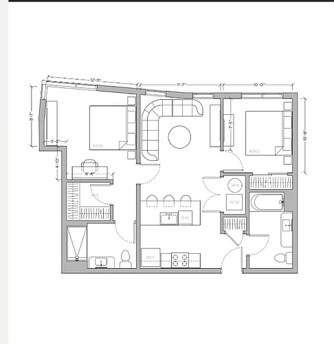 Floor plan 2Beds