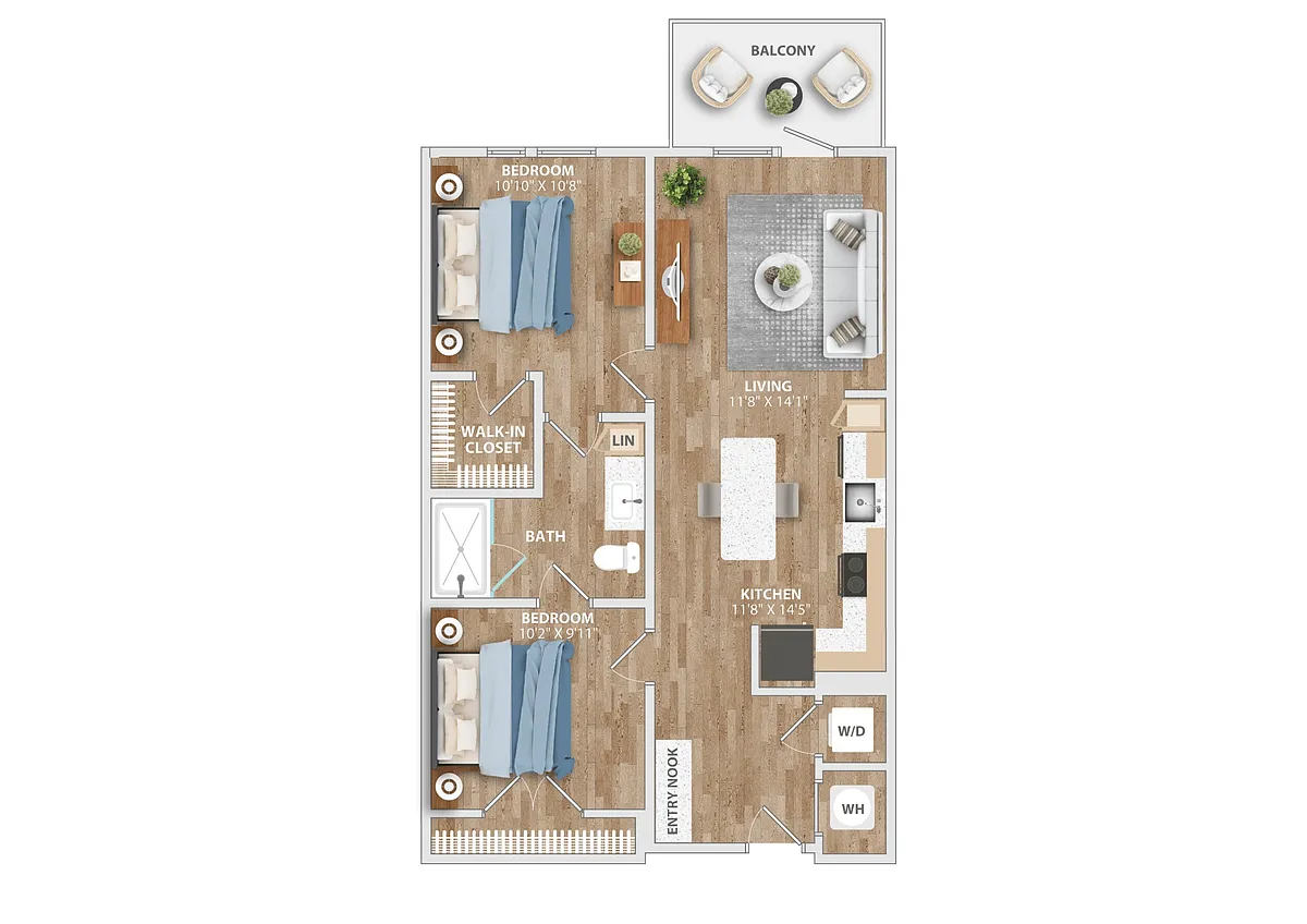 Floor plan A15D
