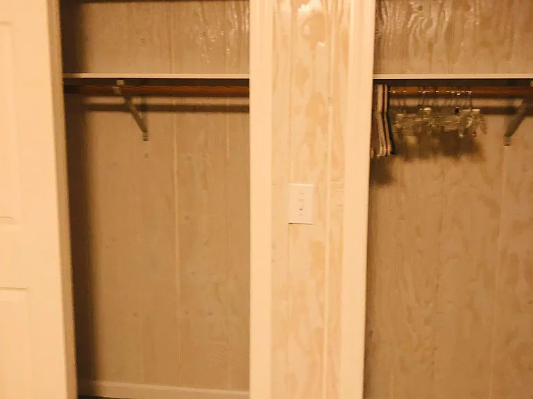 Double closet space
