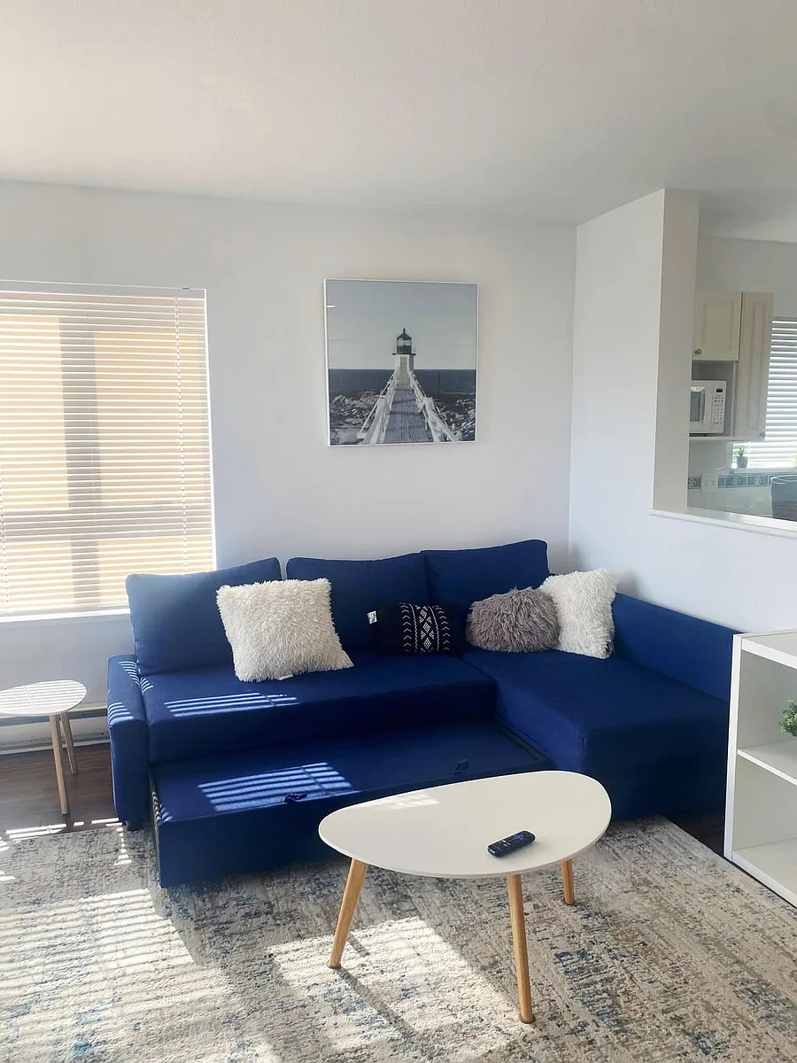 Sofa bed in living room - Princess Ave