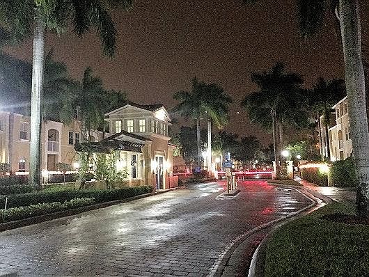 Main entry to complex