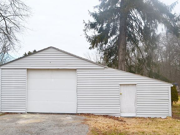 Garage with adjacent storage room