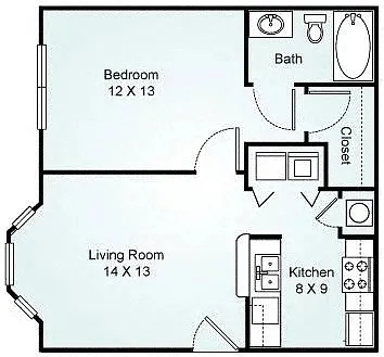 Floor plan A - The Julian