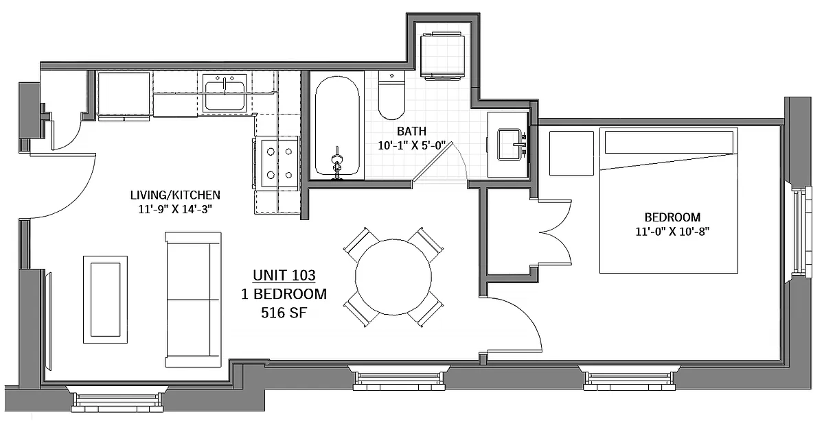Floor plan 103