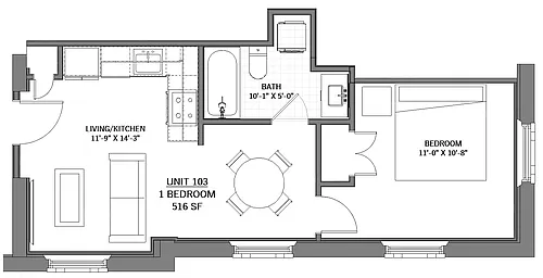 Floor plan 103