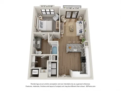 Floor plan A1