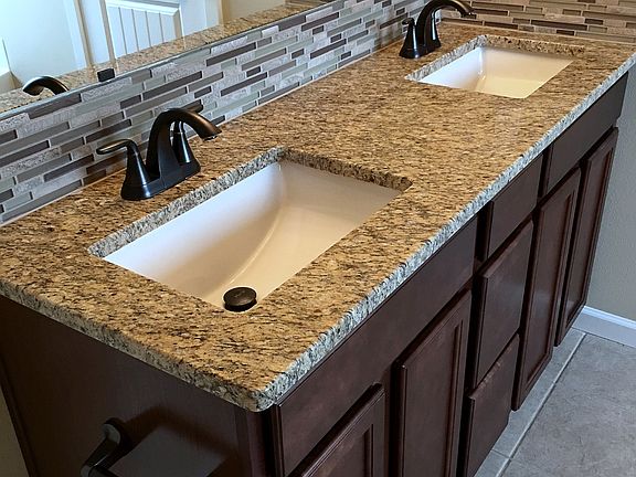 Double vanity master bath