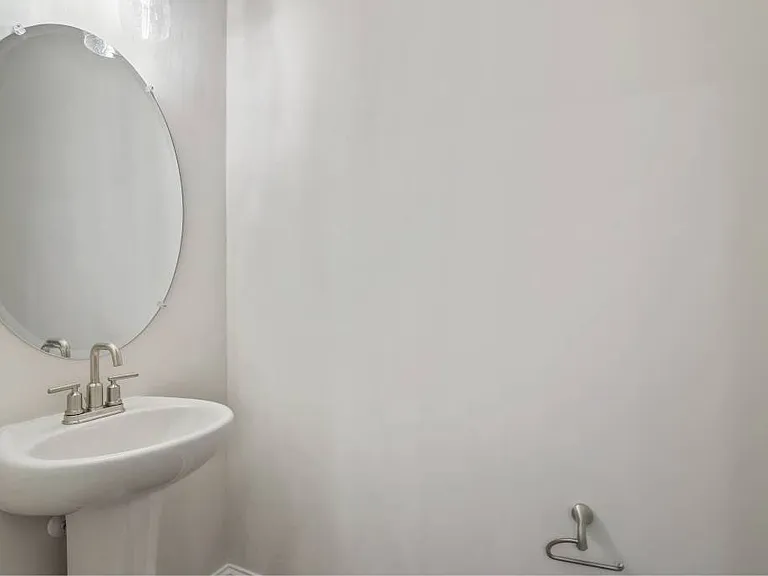 Half bathroom on the 1st floor