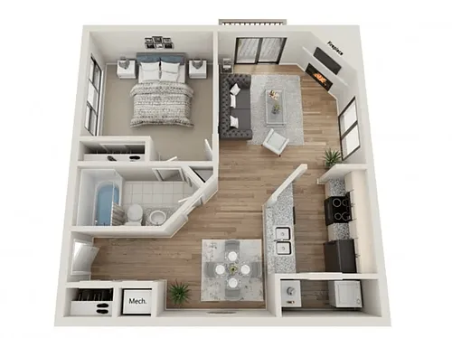 Floor plan Snowbird