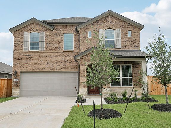 The Somerville floorplan in Magnolia Place of Magnolia, TX.