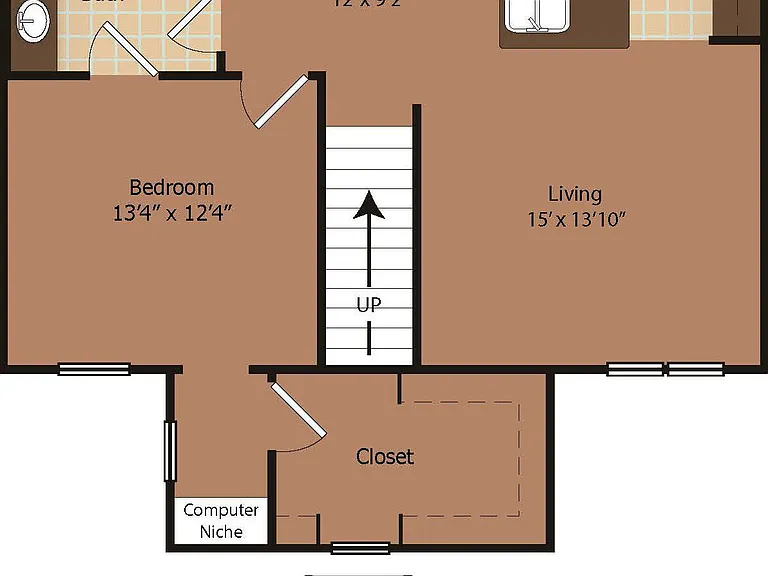A2-2 floor plan Ten Pines at Summerwood