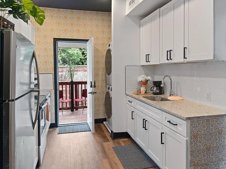 view: Kitchen and porch