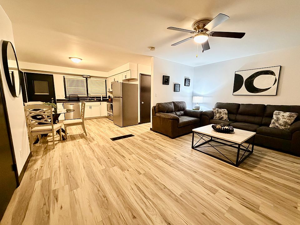 Open floor plan.