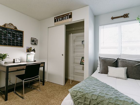 Bedroom in 4 Bedroom Floor Plan