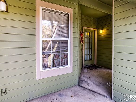 Front door from balcony