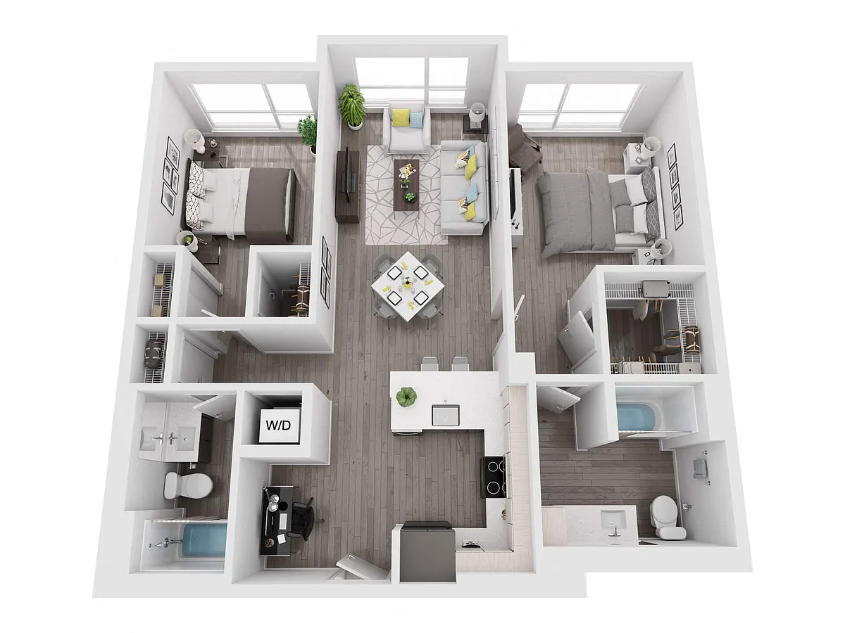 Floor plan B22
