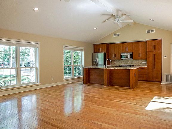 Big open kitchen space.