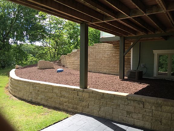 Under sun room/back porch