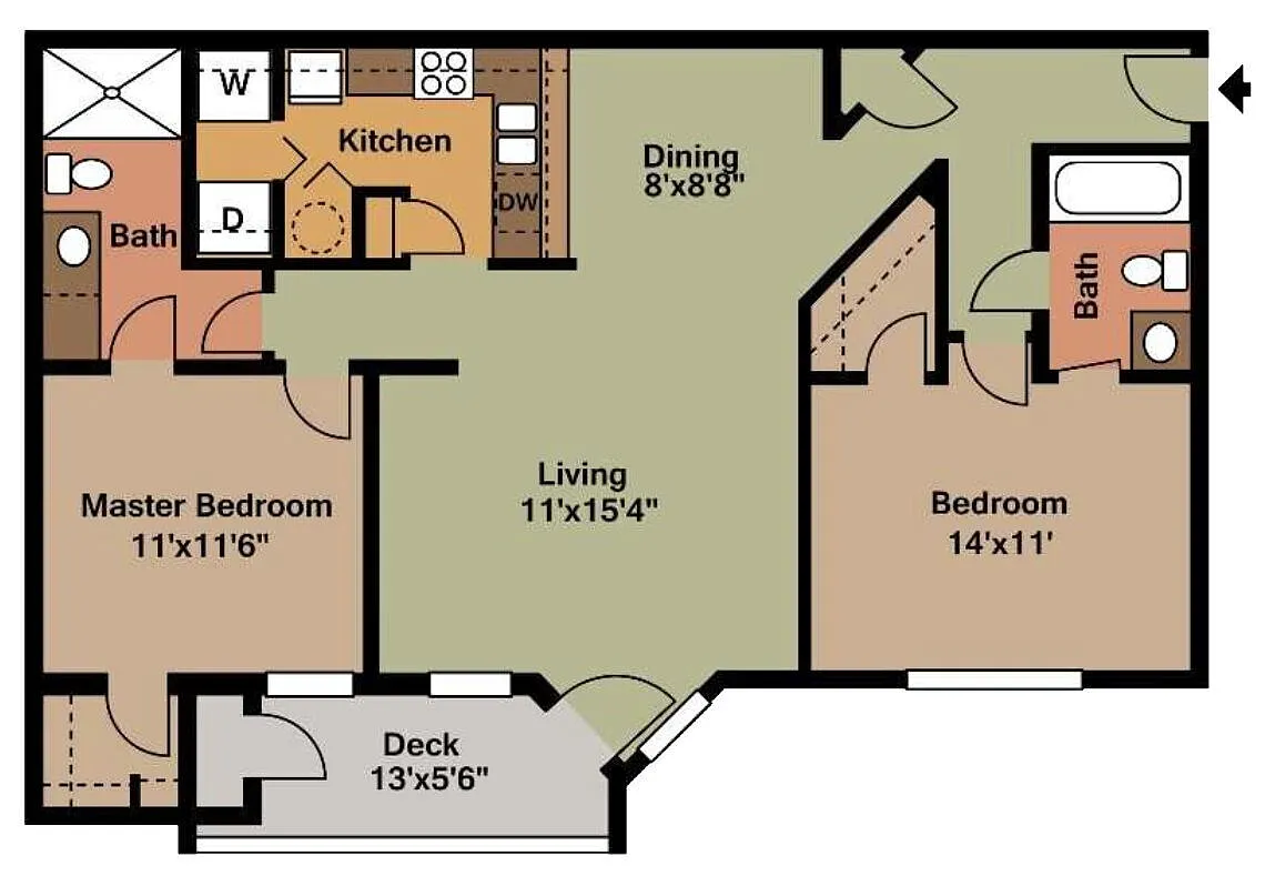 Floor plan B2