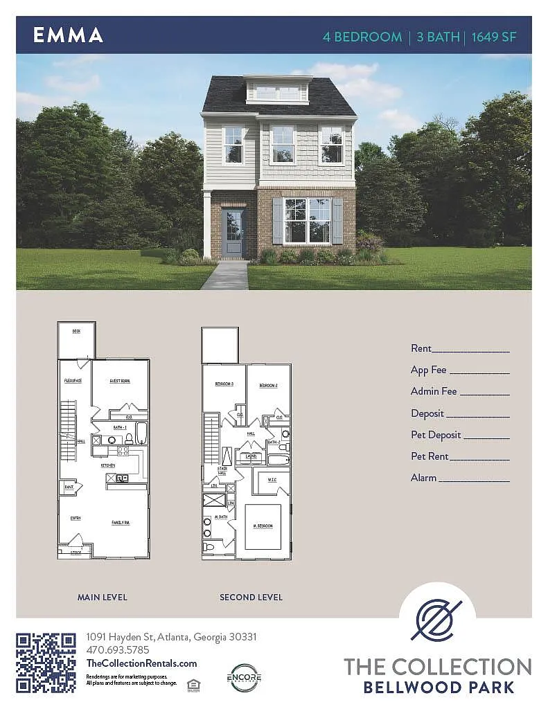 Floor plan Emma