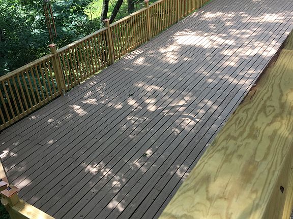 View of Large Deck.