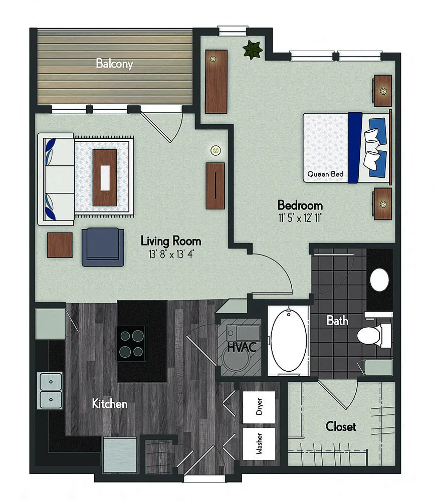 Floor plan Bemis