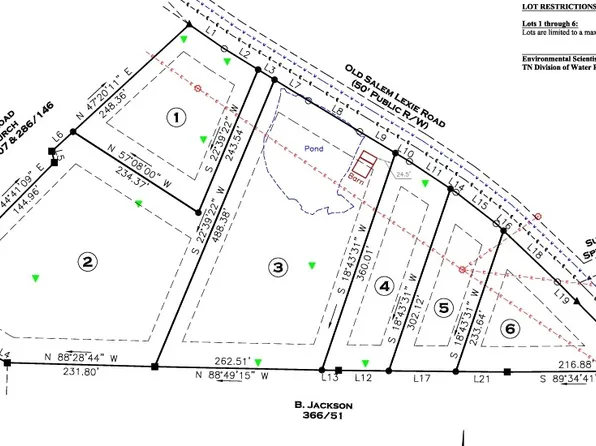 0 Old Salem Lexie Rd Lot 1-5, Belvidere, TN 37306