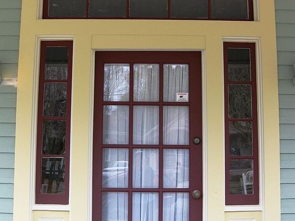 front door with new historic colors