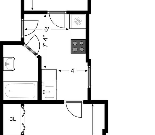 2nd image of 306 E 11th St APT 3C