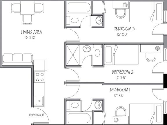2nd image of 237 Montrose Ave #3BB