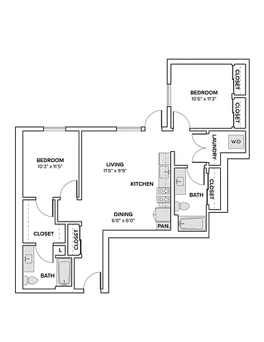 Floor plan B03
