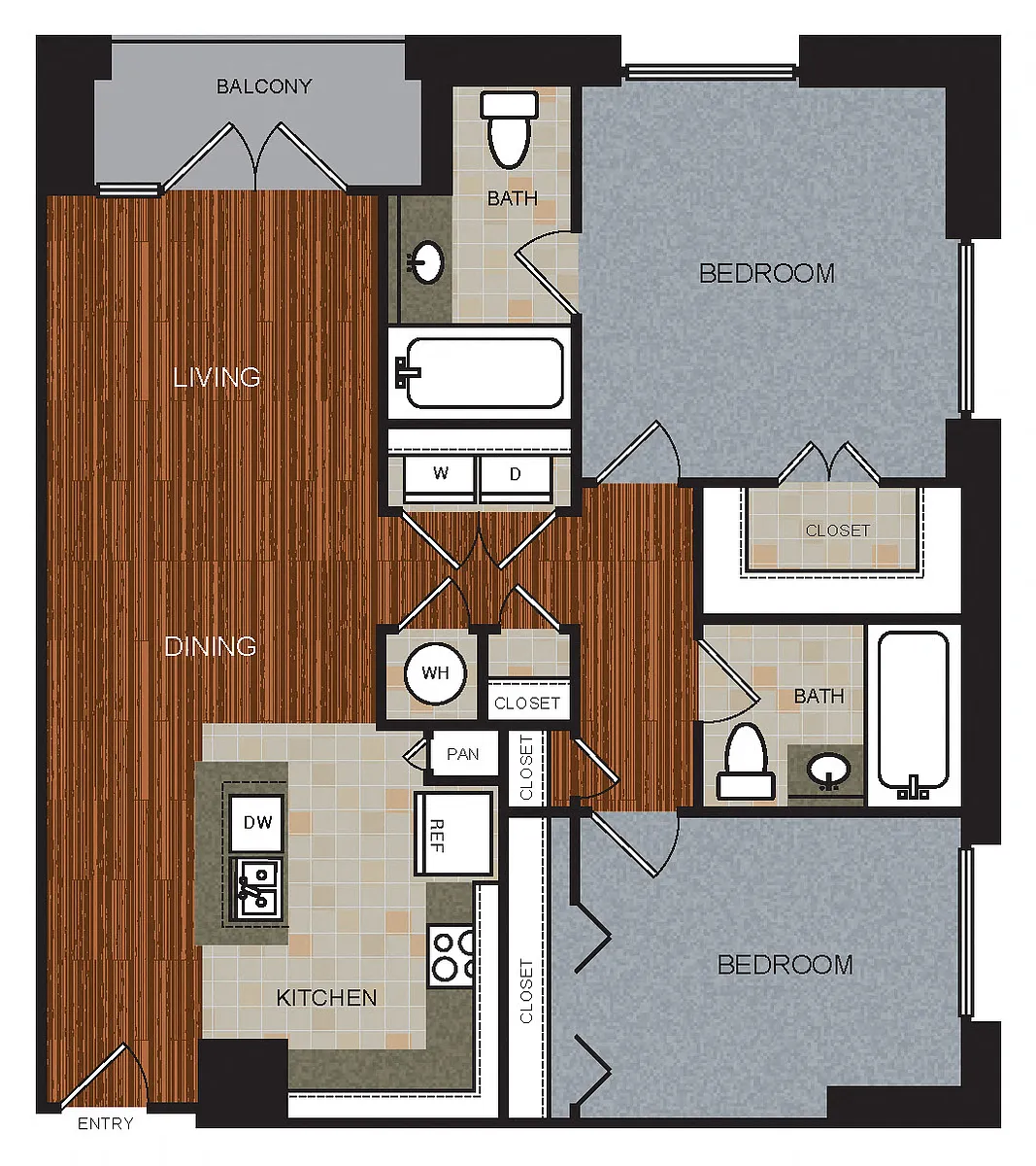 Floor plan D2