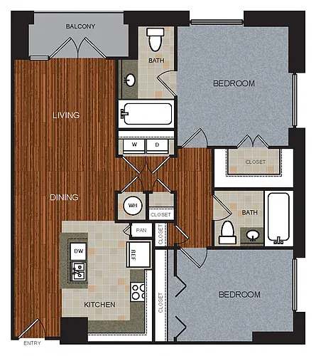 Floor plan D2